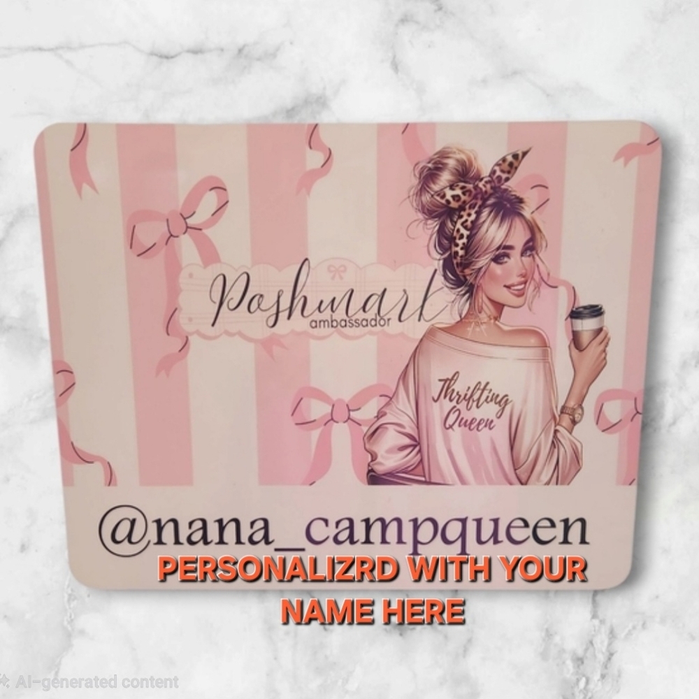 Hand Crafted Pink Wall Decor.  PERSONALIZED. Hand Crafted.